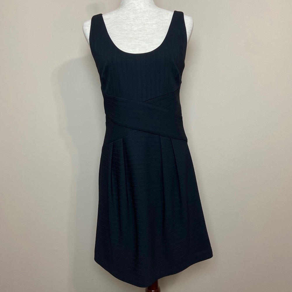 Ann Taylor Bandage Little Black Cocktail Dress